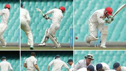 ಕ್ರಿಕೆಟ್ ಮೈದಾನದಲ್ಲೇ ಮೃತಪಟ್ಟಿದ್ದ ಫಿಲ್ ಹ್ಯೂಸ್ ಸಾವಿನ ತೀರ್ಪು...!