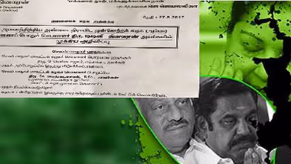 TTV Dinakaran sacks EPS, but why nobody is bothered?