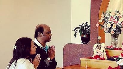 In Pics: Rajinikanth visits Lotus Temple, Virginia