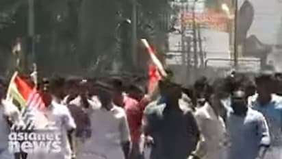 യൂത്ത് കോണ്ഗ്രസ് സമരം തെരുവ് യുദ്ധമായി- VIDEO