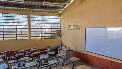 Watch: Hyderabad school locks up students for non-payment of fees