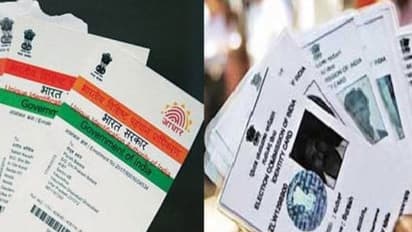 வாக்காளர் அடையாள அட்டையை ஆதாருடன் இணைக்க தேர்தல் ஆணையத்துக்கு சட்டப்பூர்வ அதிகாரம்...மத்திய அரசு நடவடிக்கை