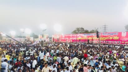 கமலுக்கு பெருகும் ஆதரவு...! திருச்சியில் குவிந்த பல்லாயிரக்கணக்கான தொண்டர்கள்...!