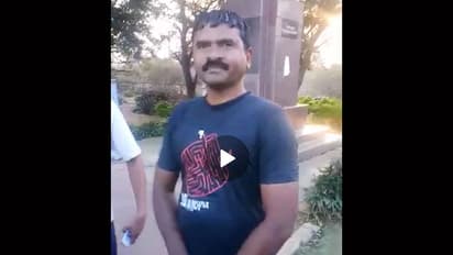 హుస్సేన్ సాగర్ లో దూకి యువతి ఆత్మహత్యాయత్నం (వీడియో)