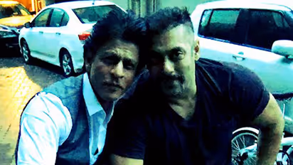 Bhai-Bhai on bike: SRK, Salman enjoy bike ride together