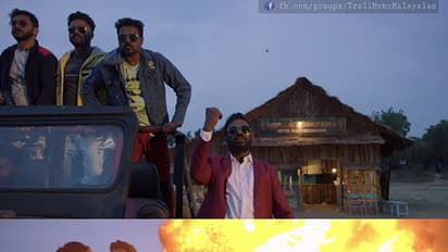 ആട് 2വിനിടയില് വിനായകന് പറ്റിയ അപകടം - വീഡിയോ