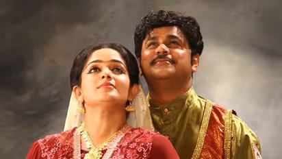 Dileep, Kavya's first dance performance post marriage [Photos, Video]