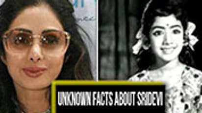 RIP Sridevi: Here are some unknown facts about Sridevi