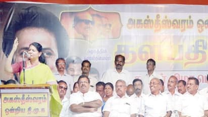 எடப்பாடி பழனிசாமிக்கு "உரிமை" என்றால் என்னவென்றே தெரியவில்லை - கனிமொழி கிண்டல்...