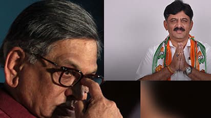 Mentor sulks in BJP whereas DK Shivakumar is shining