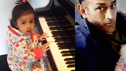 Video: MS Dhoni’s daughter Ziva displays her musical talent