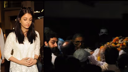 Aishwarya Rai Bachchan’s father’s funeral: Shah Rukh, Anil Ambani, pay respects