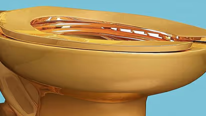 Fully functional gold toilet to be installed at US museum!