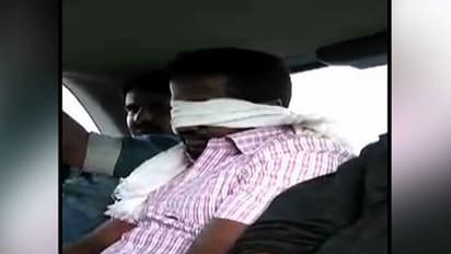 കോടാലി ശ്രീധരന്റെ മകനെ തട്ടിക്കൊണ്ടുപോകുന്നതിന്റെ ദൃശ്യങ്ങൾ പുറത്തുവന്നു