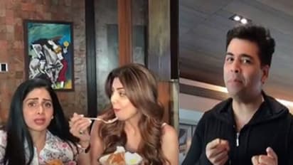 Watch: A perfect Sunday binge with Sridevi and Shilpa Shetty will make you jealous