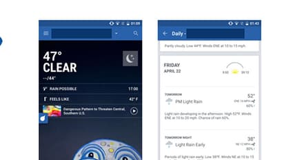Samsung and The Weather Channel launch exclusive weather app