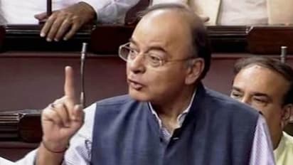 அருண் ஜெட்லியின் கருத்தால் காரசார வாக்குவாதம்... மாநிலங்களவை 3 முறை ஒத்தி வைப்பு...