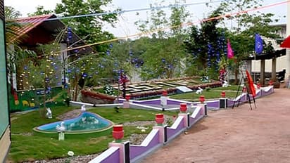 ചപ്പാത്തിക്കും പച്ചക്കറികൃഷിക്കും കളിപ്പാട്ട നിര്മ്മാണത്തിനും പിറകെ പൂന്തോട്ടവും - തിരുവനന്തപുരം സ്പെഷ്യല് സബ് ജയില്