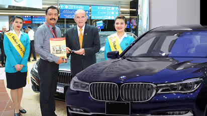Kerala man wins luxury car worth Rs 1.6 crore at Dubai Duty Free raffle