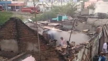 தஞ்சை அருகே பயங்கர தீ விபத்து…!!! – 57 வீடுகள் தீயில் எரிந்து நாசம்…