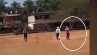 കാസര്കോട് ക്രിക്കറ്റ് താരം ഗ്രൗണ്ടില് മരിച്ചുവീണു; ഞെട്ടിക്കുന്ന വീഡിയോ