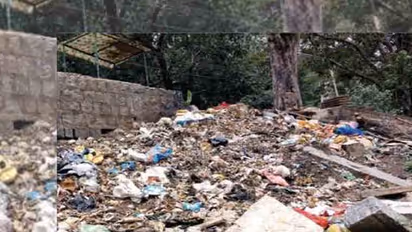 Historical Gavi Gangadhareshwara temple premises turns garbage yard