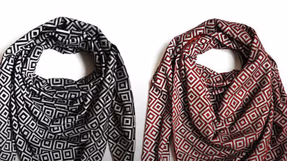 This scarf can make you 'invisible' in photos