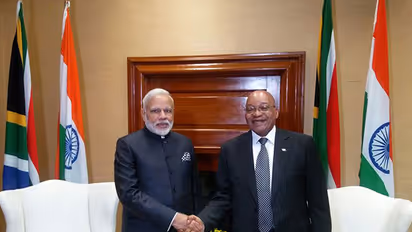 Modi in Africa: PM meets South African President