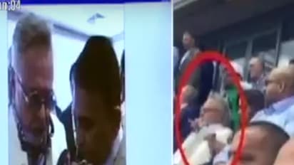 ಗವಾಸ್ಕರ್ ಜೊತೆ ವಿಜಯ್ ಮಲ್ಯಾ ಭಾರತ - ಪಾಕ್ ಪಂದ್ಯವೀಕ್ಷಣೆ ?