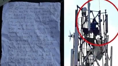 மனைவி டார்ச்சர் தாங்க முடியல... செல்போன் டவரில் ஏறி போராட்டம் நடத்திய மருத்துவர்...!