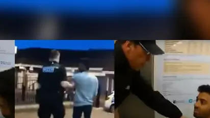 VIDEO: Indian man caught in UK for coaxing 12-year-old for sex, begs for mercy on knees when confronted