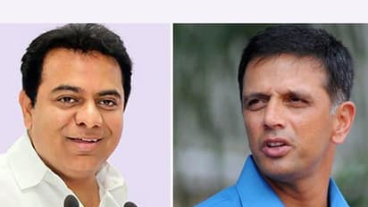 ద్రవిడ్ అంటే అందుకే నాకంత అభిమానం - కేటీఆర్