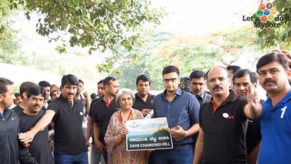 Maharaja of Mysore joins ‘Save Chamundi’ campaign