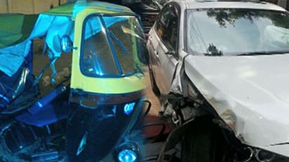 Three killed as BJP MLA’s BMW crashes