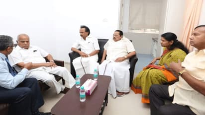 கருணாநிதி உடல்நலம் குறித்து விசாரிக்க வந்த ஆளுநர் பன்வாரிலால்!