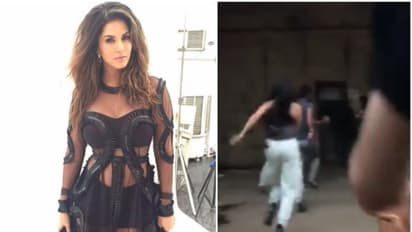 சன்னி லியோனை அலறி அடித்து ஓடவைத்த இளைஞர்... அப்படி என்ன காட்டினார் தெரியுமா!