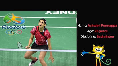 India's hope for a Rio medal rests heavily on shuttler Ashwini Ponnappa
