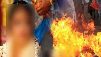 மண்டபத்திற்குள் நுழைந்த முன்னாள் காதலன்; மணப்பெண் கண்ணெதிரே தீக்குளித்து சாவு..!