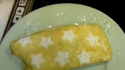 How to make a polka dotted omlette
