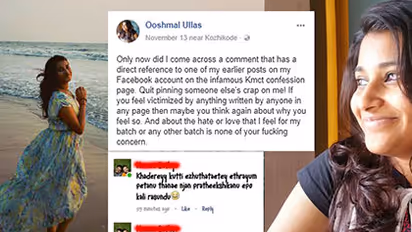 MBBS student's suicide: Was Ooshmal Ullas a victim of cyberbullying?