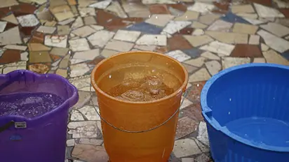 If your house cannot hold rainwater, pay 50 percent extra on water bill!