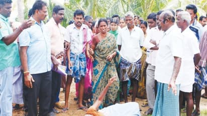 எதிர்ப்பை மீறி நீங்கள் சாலை போட்டால் அதனை பார்க்க நாங்கள் இருக்கமாட்டோம் - கதறும் விவசாயிகள்...