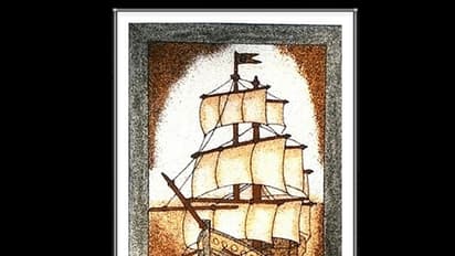 കാപ്പിപ്പൊടിയുടെ നിറക്കൂട്ടുകളുമായി സനു