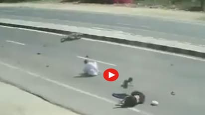 ఈ రోడ్డు ప్రమాదం ఎంత దారుణంగా జరిగిందంటే (వీడియో)