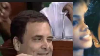 സമൂഹമാധ്യമങ്ങളില് തരംഗമായി രാഹുല് ഗാന്ധിയുടെ പ്രിയ വാര്യര് 'മൊമെന്റ്'