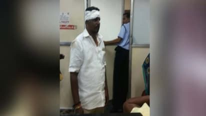 ஓபிஎஸ் ஆதரவாளருக்கு சரமாரி அடி,உதை - சசிகலா கோஷ்டியினருக்கு போலீஸ் வலை