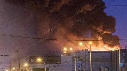 Massive fire at Mumbai mall: 2 firemen injured; 3,500 people evacuated from adjacent building