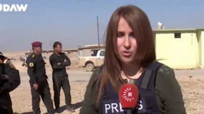 യുദ്ധം റിപ്പോർട്ട് ചെയ്യുന്നതിനിടയില് മാധ്യമപ്രവർത്തക കൊല്ലപ്പെട്ടു