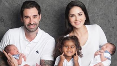 സണ്ണി ലിയോണ്‍ ഇരട്ടക്കുട്ടികളുടെ അമ്മയായി; ഫോട്ടോ പങ്കുവച്ച് താരം