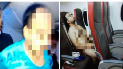 ആകാശത്ത് പറക്കുന്ന വിമാനത്തില് യുവാവിന്റെ അഴിഞ്ഞാട്ടം